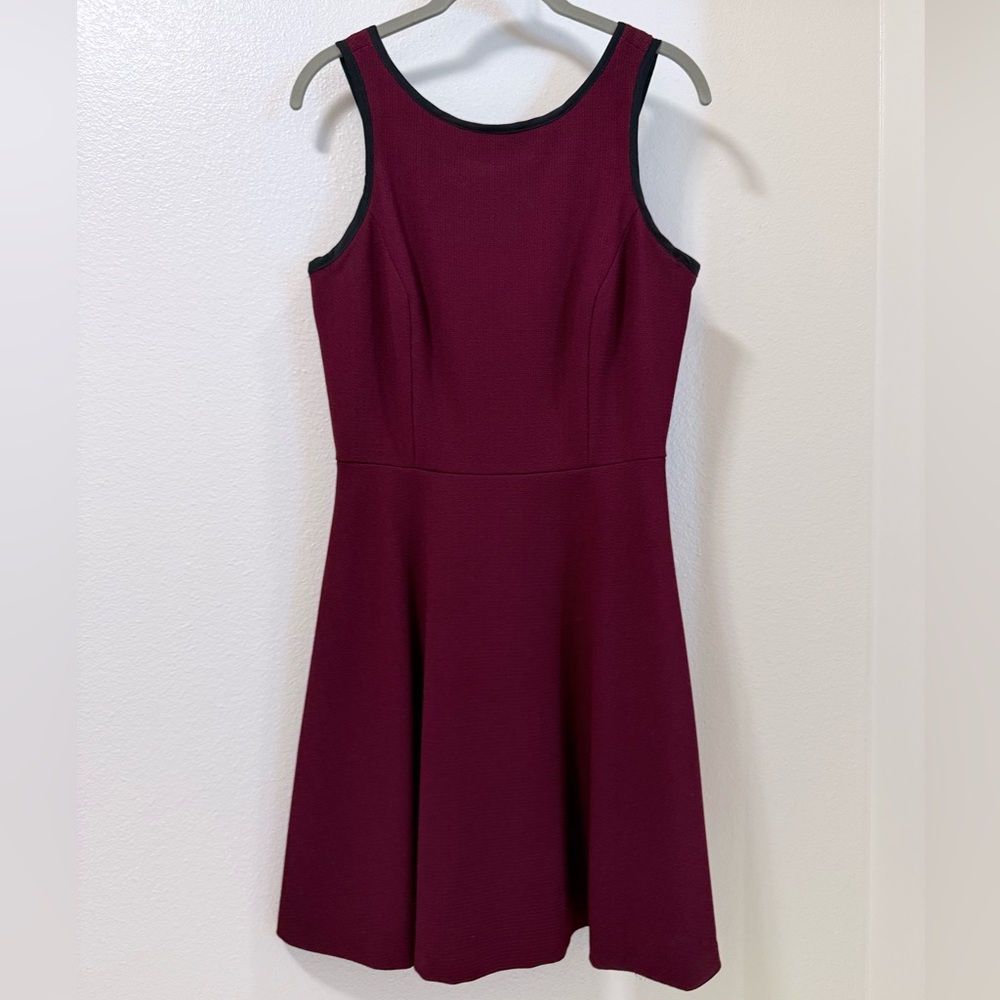 Gianni Bini Burgundy Sleeveless Mini Dress